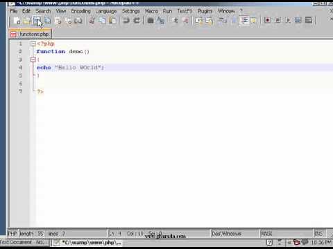 php tutorial in Tamil part - 20  Function