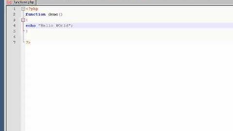 php tutorial in Tamil part - 20  Function