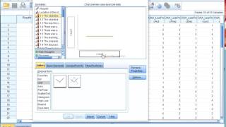 SPSS Diagrams - Ogive of an ordinal variable (via Chart builder)
