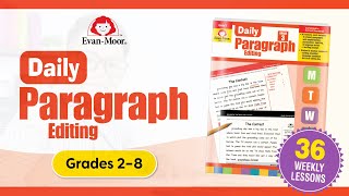 Evan-Moor's Daily Paragraph Editing, Grades 2-8