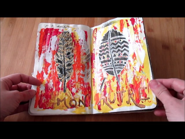 Moleskine Volant Art Journal Flip through