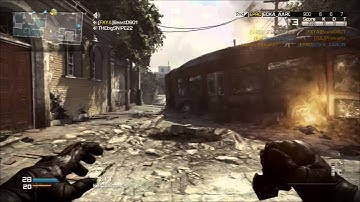 A RANDOM THROWING KNIFE MONTAGE #4 CALL OF DUTY GHOST ONSLAUGHT MAP PACK HIGHLIGHTS BY KEVINSTIFF26