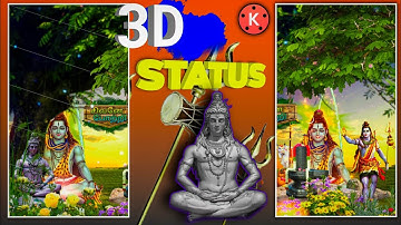 3D style🔥Maha Shivaratri video editing in kinemaster full screen Maha Shivaratri special video tamil