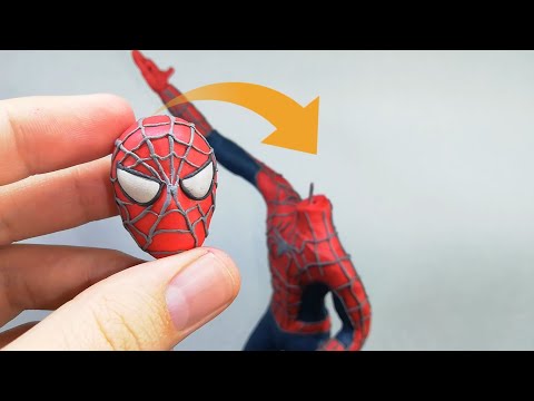 SPIDERMAN DE TOBEY MAGUIRE de plastilina - trailer de spiderman no way home - figuras de spiderman