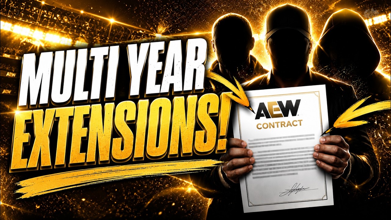 AEW Stars Re-Sign! AEW Return REVEALED! Baron Corbin & More WWE News!
