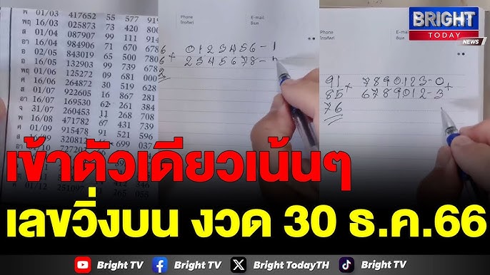 เผยความลับ! สูตรหวย 3 ตัวบนที่จะทำให้คุณรวย - วิธีเล่นหวย 3 ตัวบน