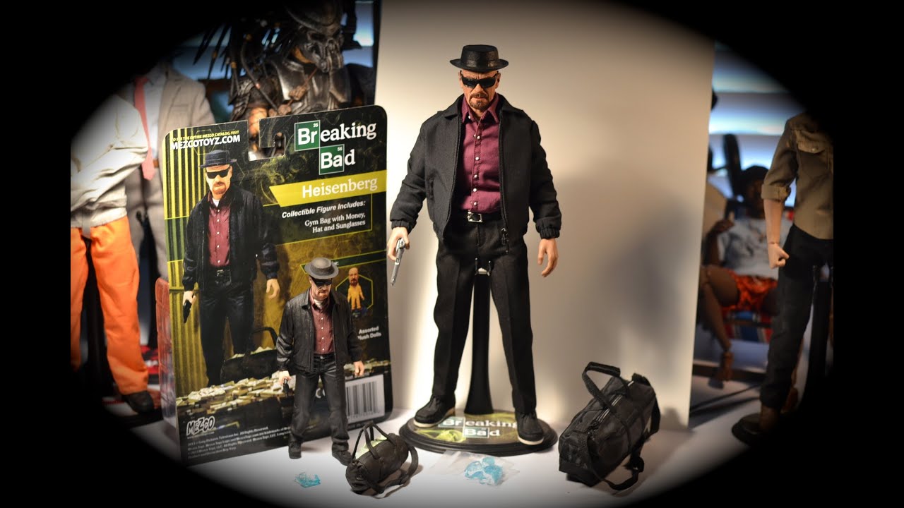 6" MEZCO Breaking Bad HEISENBERG FIGURE! Custom 12" 1/6 WALTER WHITE