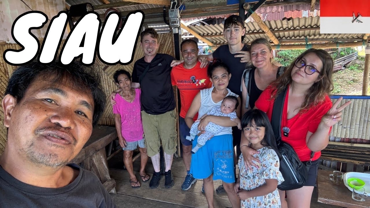 Cum trăiesc oamenii pe SIAU? Pe INSULA UITATĂ DE TIMP….in mijlocul PACIFICULUI!!!!