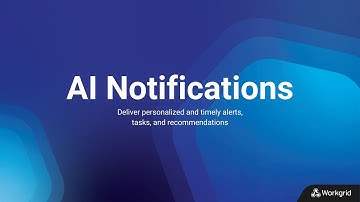 AI Notifications | Overview Video