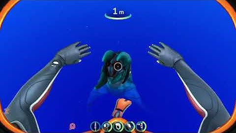 Subnautica Below Zero Void Chelicerate at surface