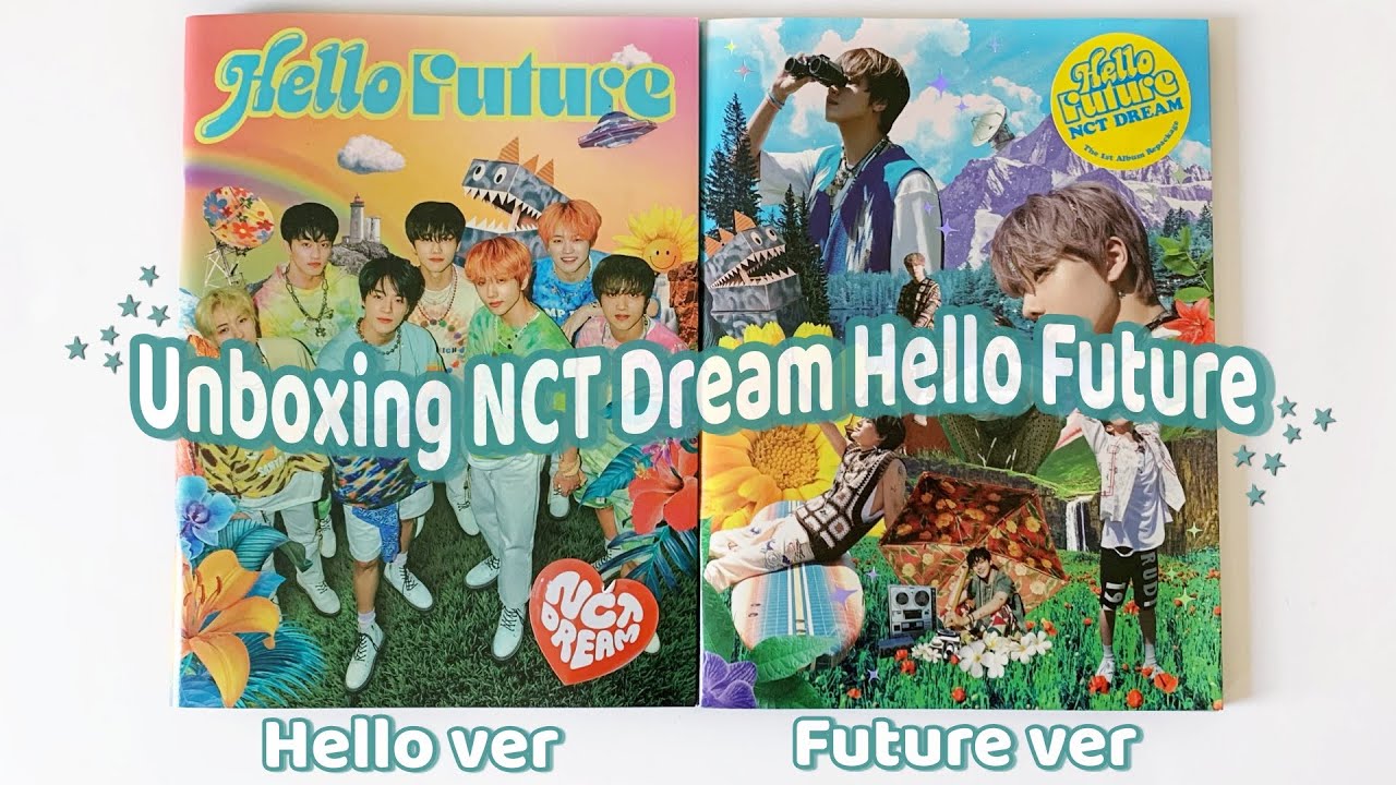 Unboxing NCT Dream 엔시티 드림 1st Album Repackage Hello Future