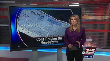 VIDEO: Scammers target San Antonio cancer nonprofit