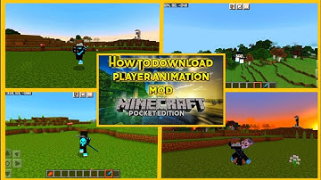 How To Download Player Animation mod || How To Download Player Animation mod in mcpe 1.19