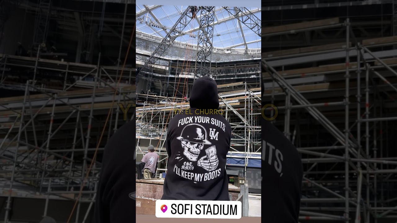 (Big Leak Pics) WrestleMania 39 “Goes Hollywood” Stage Construction 