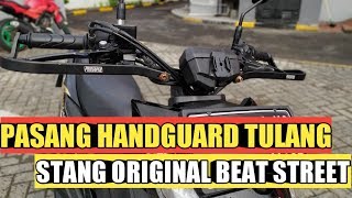 CARA PASANG HANDGUARD TULANG | HANDGUARD PROTAPER BEAT STREET | HOW TO INSTALL PRO TAPER GUARD