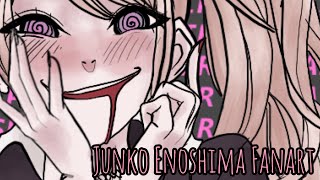 Junko Enoshima Fanart Despair Fever Youtube