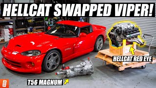 World's First Hellcat Redeye Swapped Dodge Viper - Part 1