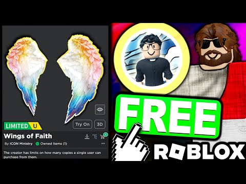 FREE UGC LIMITED! HOW TO GET Wings of Faith! (ROBLOX MetaSaint Event)