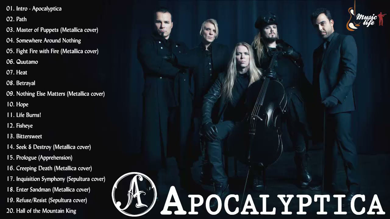 Apocalyptica - The Life Burns Tour [Full Playlist] - Apocalyptica Greatest Hits 2021