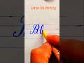 Writing Letter Bb Using Marker #calligrphylearning #calligraphy #handwriting