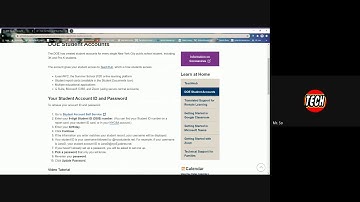 Student Accounts and TeachHub