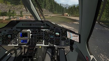X-Plane 11 - 222UT Wild Landing (outdated early version)