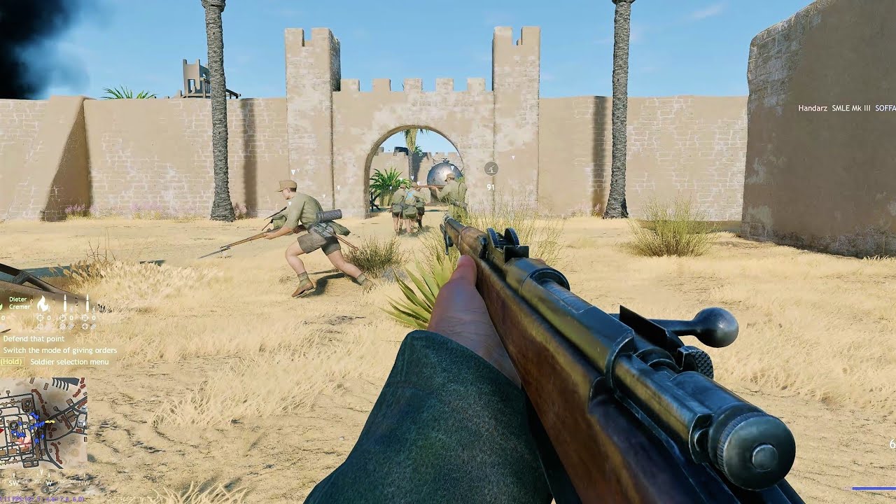 Enlisted: Fortress - Battle of Tunisia Gameplay [1440p 60FPS]