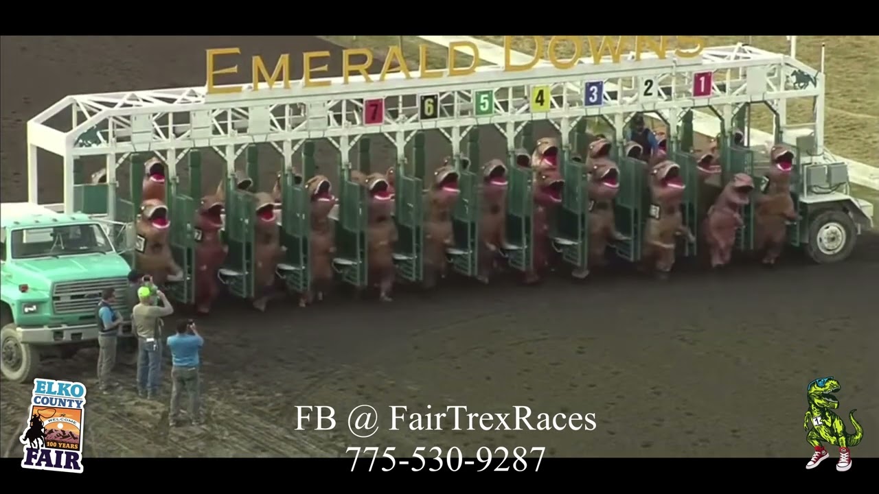 Elko County Fair T-Rex Races