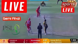 PSL 6 Live Match || Peshawar Zalmivsvs Islamabad United live match || PTV Sports Live.