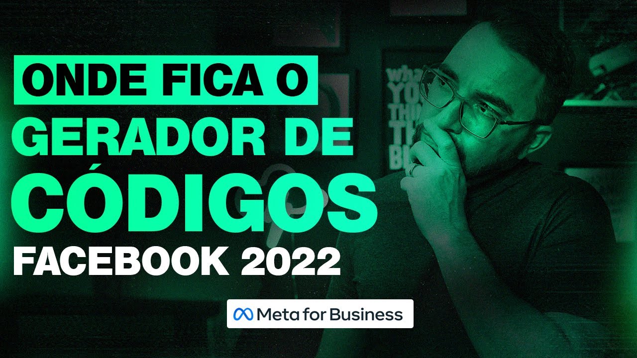 ONDE FICA O GERADOR DE CÓDIGOS DO FACEBOOK - YouTube