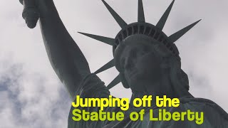 Movie Stunt: leap off the Statue of Liberty explained by Stuart St Paul