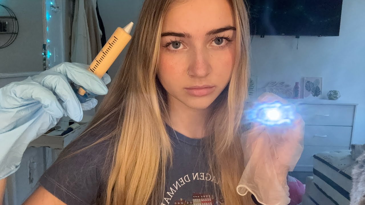ASMR- Rude Doctor Gaslights You During Cranial Nerve Exam🫵