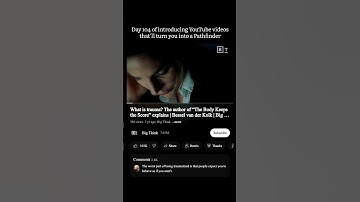 Day 104 of introducing YouTube videos that