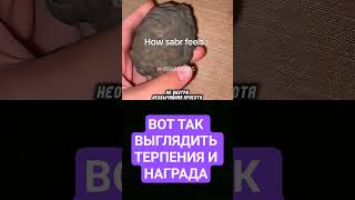 ВОТ ТАК ВЫГЛЯДИТЬ ТЕРПЕНИЯ И НАГРАДА