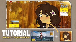 PUBG/BGMI Trending Lobby Background Editing Tutorial | Manipuri Language + English Subtitles screenshot 5