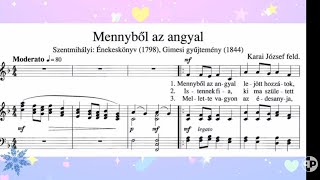 Hungarian Christmas Songs 2.(Mennyből az angyal, Kirje... )– Piano accompaniment - zongorakíséret