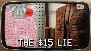 Bizarre Truth: No Crochet Machines Exist, Fast Fashion Lie// Unraveling the Past Archival File 03