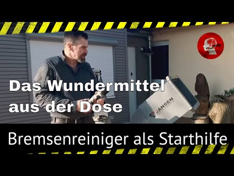 Video: Kann man Bremsenreiniger als Starterflüssigkeit verwenden?