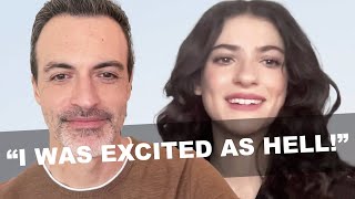 Ella Rubin & Reid Scott Spill The TEA On Working With Anne Hathaway and Nicholas Galitzine! 🤩