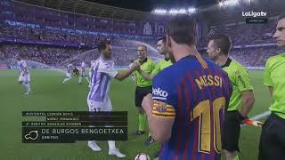 Real valladolid cf vs fc barcelona (0-1 ...