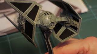 Revell Tie Interceptor Part 3, Completed, Overview & Detail Pics