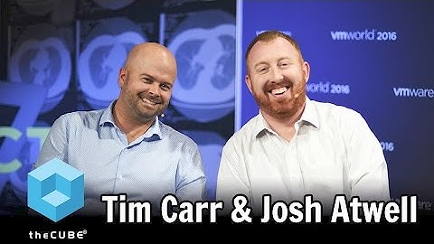Tim Carr, AHEAD & Josh Atwell, NetApp SolidFire | VMworld 2016