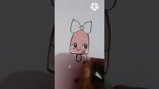 premium vector | cute kawaii ice - cream. funny cartoon | bhawana sharma art| shorts video