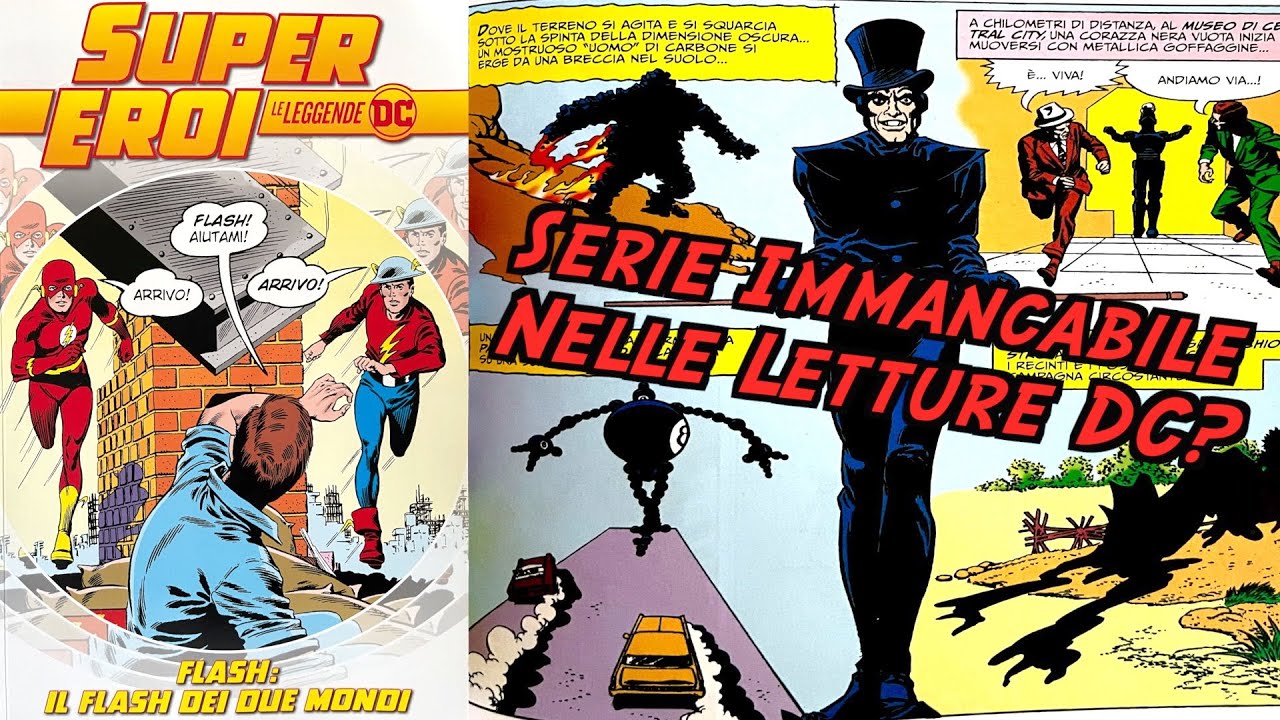 Flash Dei 2 Mondi - Super Eroi Leggende DC - L'universo dei Supereroi non sarà più lo stesso.