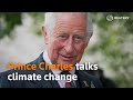 Prince Charles talks climate change