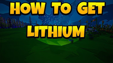 Hoe lithium in Astroneer te verkrijgen
