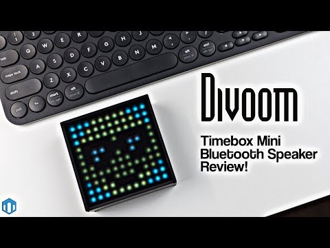 Divoom Timebox Mini Bluetooth Speaker Review!