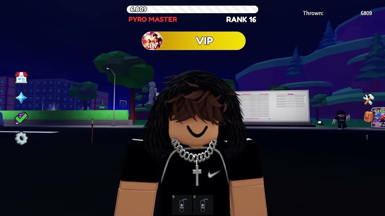 Roblox pyro Test Fierwork Simulator