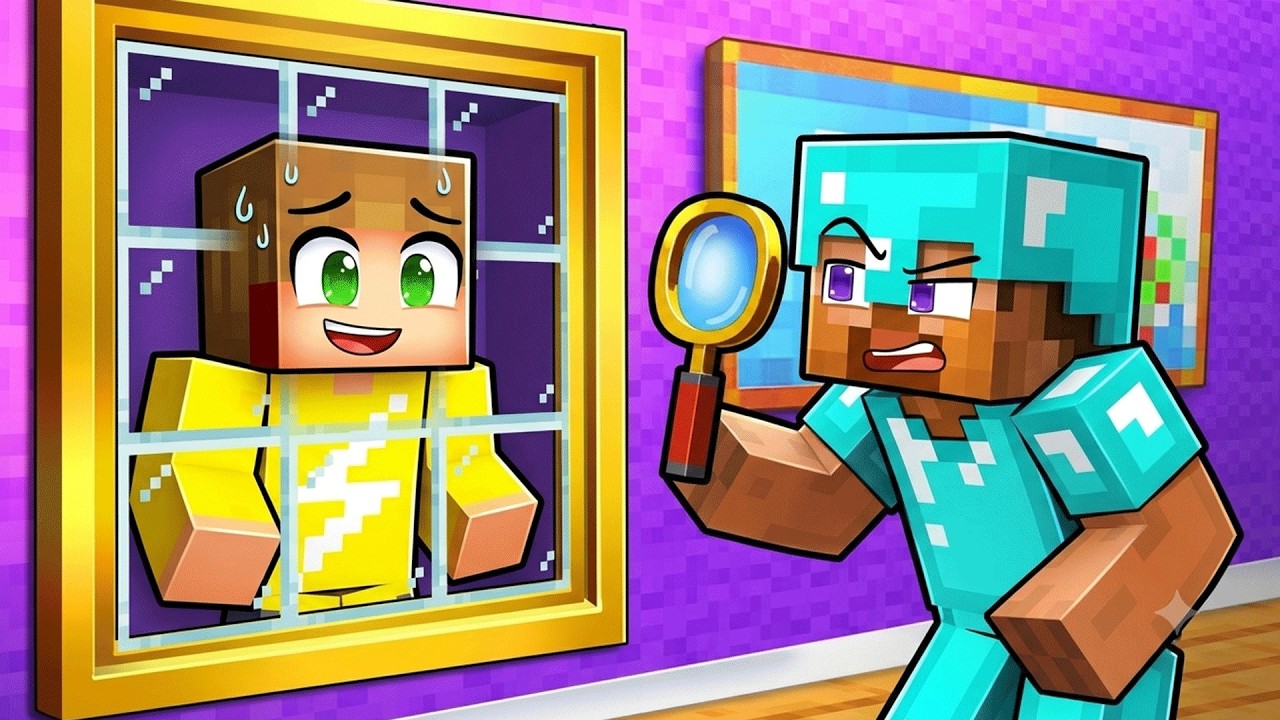 Verstoppertje Met Camouflage In Minecraft (Survival)