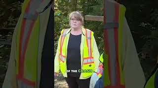New cross by Highway 18 in the Cowichan Valley honours commercial driver who died on the job